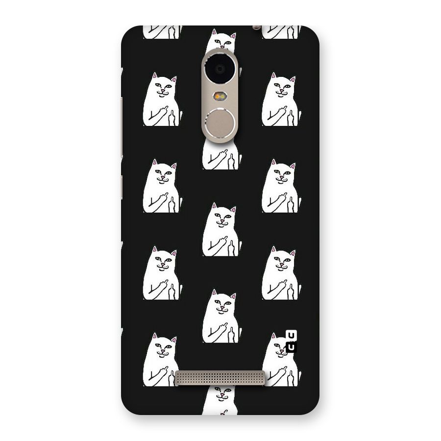 Chill Cat Pattern Back Case for Xiaomi Redmi Note 3
