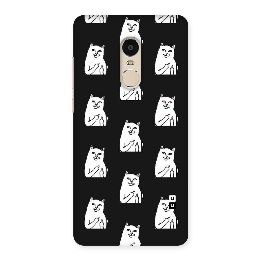 Chill Cat Pattern Back Case for Xiaomi Redmi Note 4