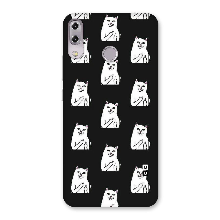 Chill Cat Pattern Back Case for Zenfone 5Z