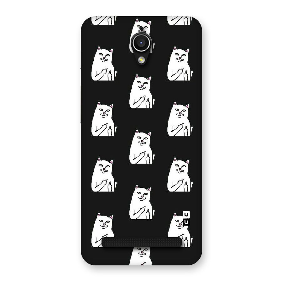 Chill Cat Pattern Back Case for Zenfone Go