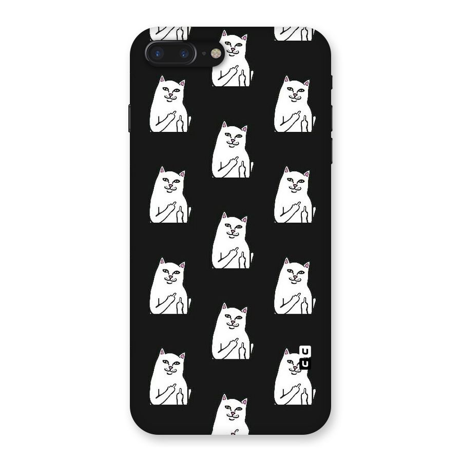 Chill Cat Pattern Back Case for iPhone 7 Plus