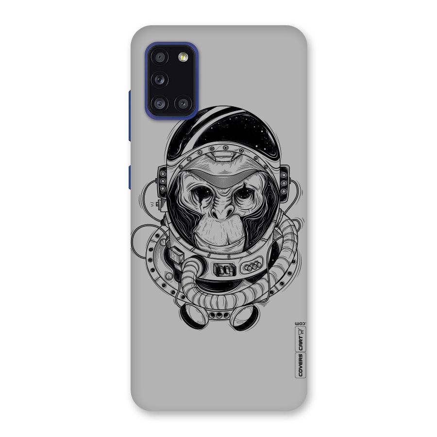 Chimpanzee Astronaut Back Case for Galaxy A31