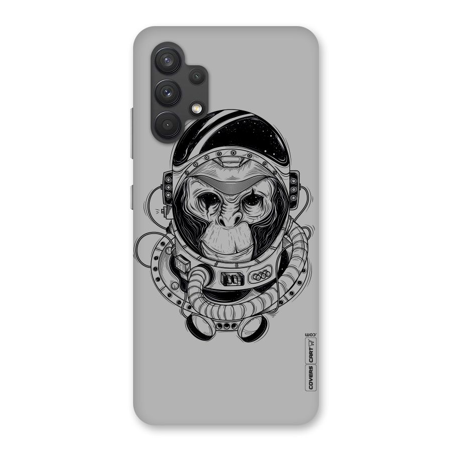 Chimpanzee Astronaut Back Case for Galaxy A32