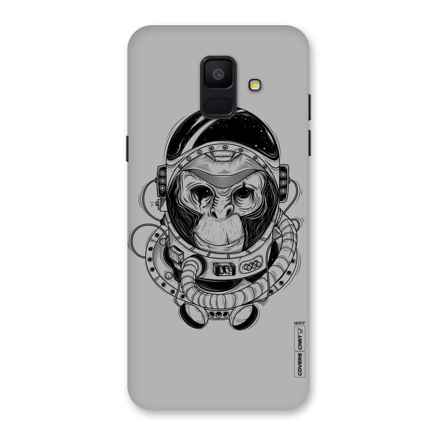 Chimpanzee Astronaut Back Case for Galaxy A6 (2018)