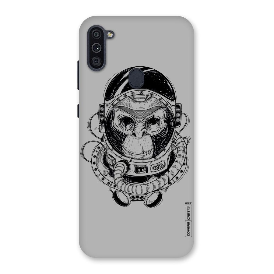 Chimpanzee Astronaut Back Case for Galaxy M11