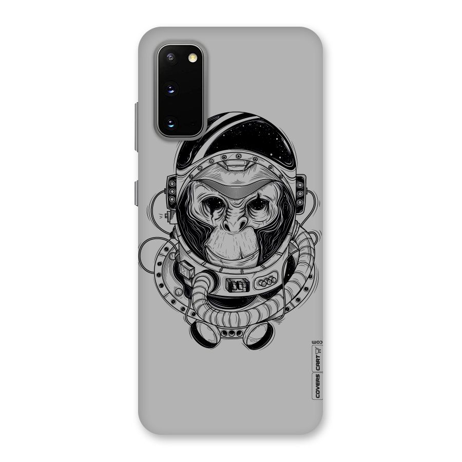 Chimpanzee Astronaut Back Case for Galaxy S20