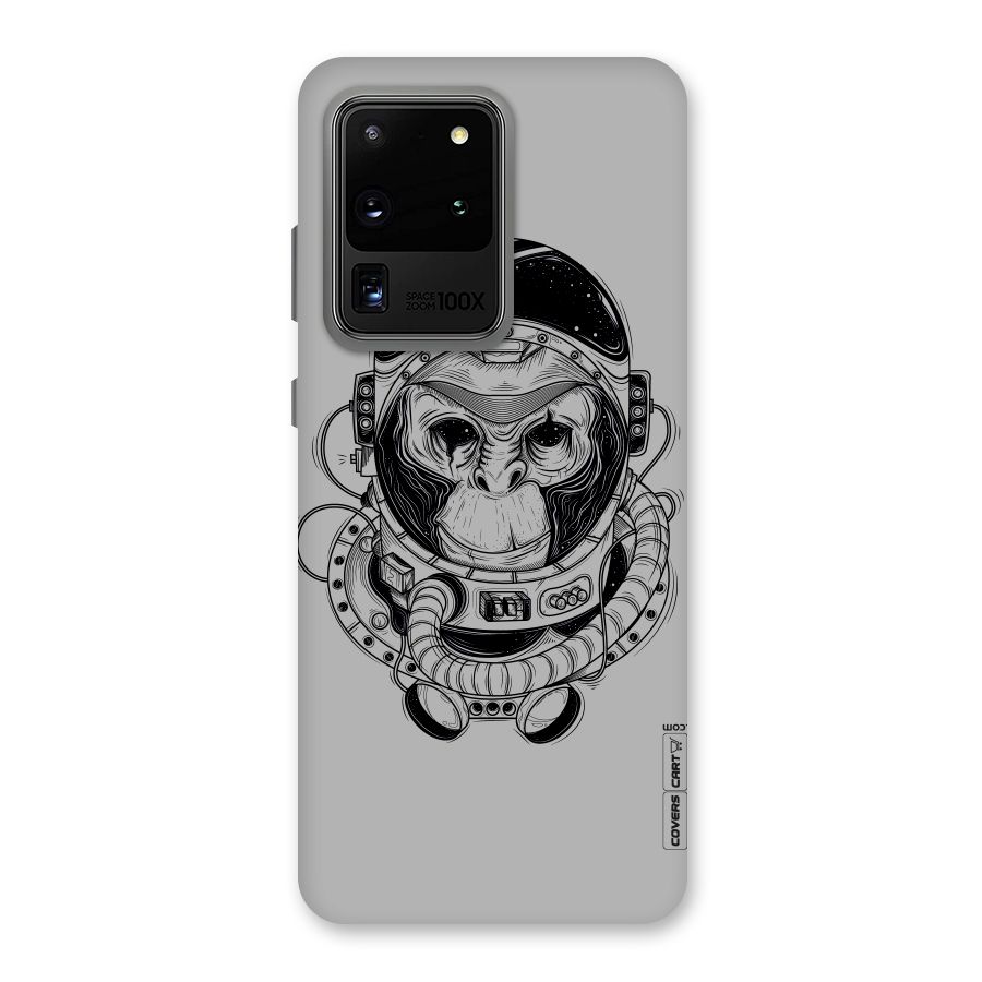 Chimpanzee Astronaut Back Case for Galaxy S20 Ultra