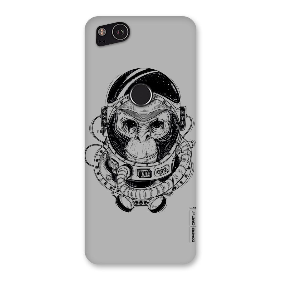 Chimpanzee Astronaut Back Case for Google Pixel 2