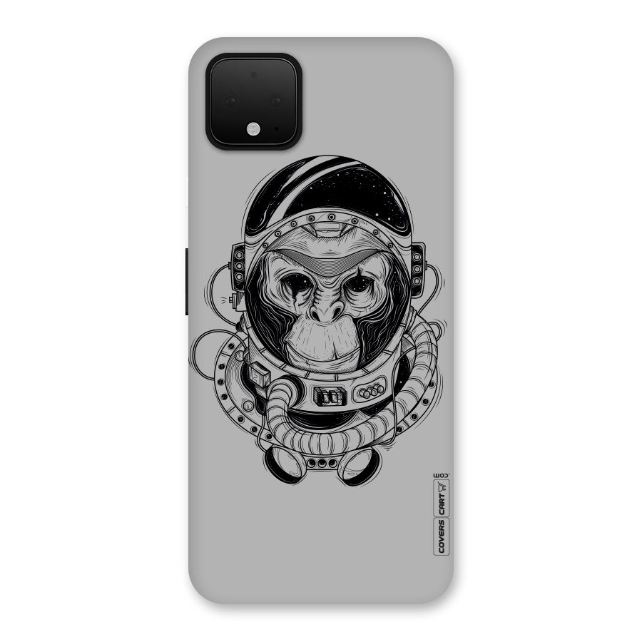 Chimpanzee Astronaut Back Case for Google Pixel 4 XL