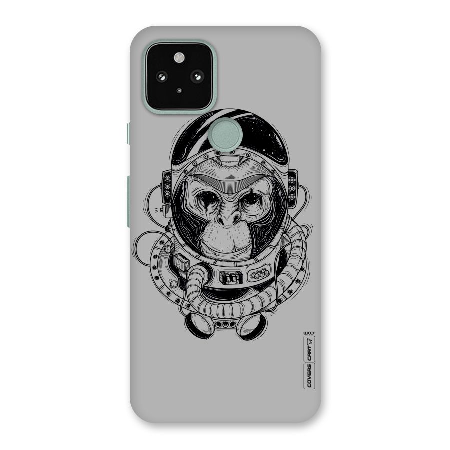 Chimpanzee Astronaut Back Case for Google Pixel 5