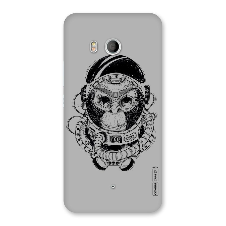 Chimpanzee Astronaut Back Case for HTC U11