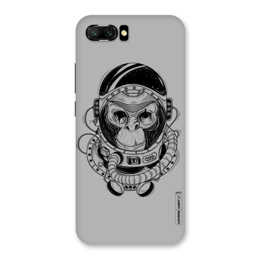 Chimpanzee Astronaut Back Case for Honor 10