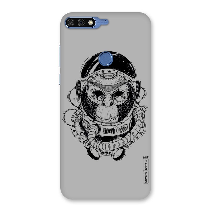 Chimpanzee Astronaut Back Case for Honor 7C