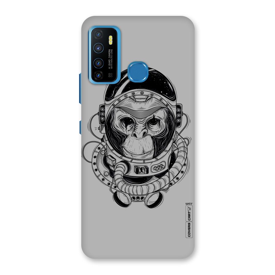 Chimpanzee Astronaut Back Case for Infinix Hot 9
