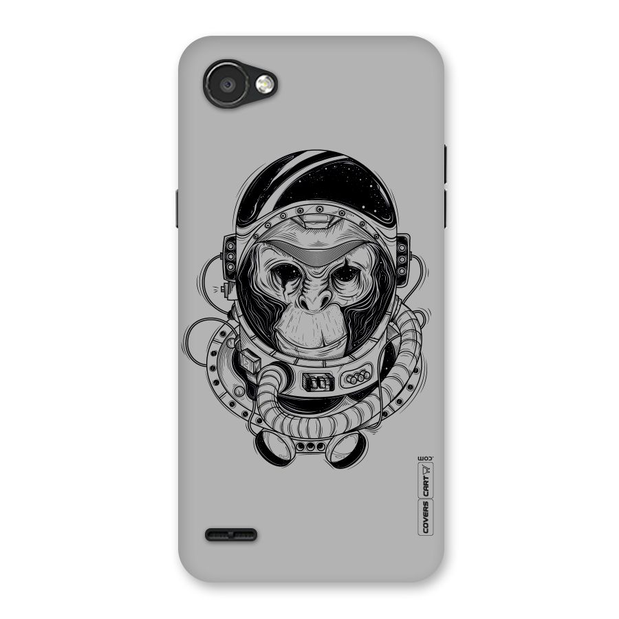 Chimpanzee Astronaut Back Case for LG Q6