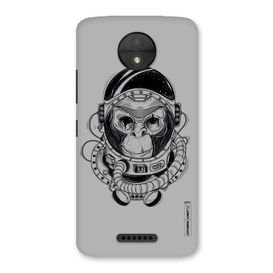 Chimpanzee Astronaut Back Case for Moto C