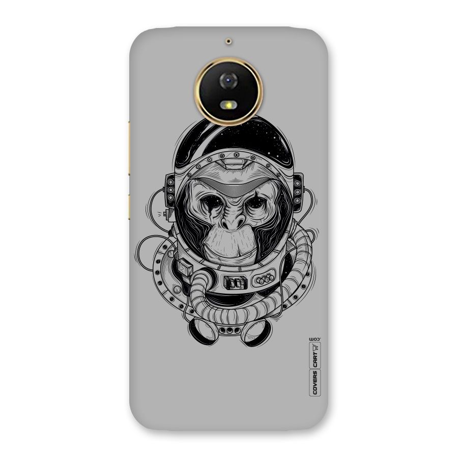 Chimpanzee Astronaut Back Case for Moto G5s