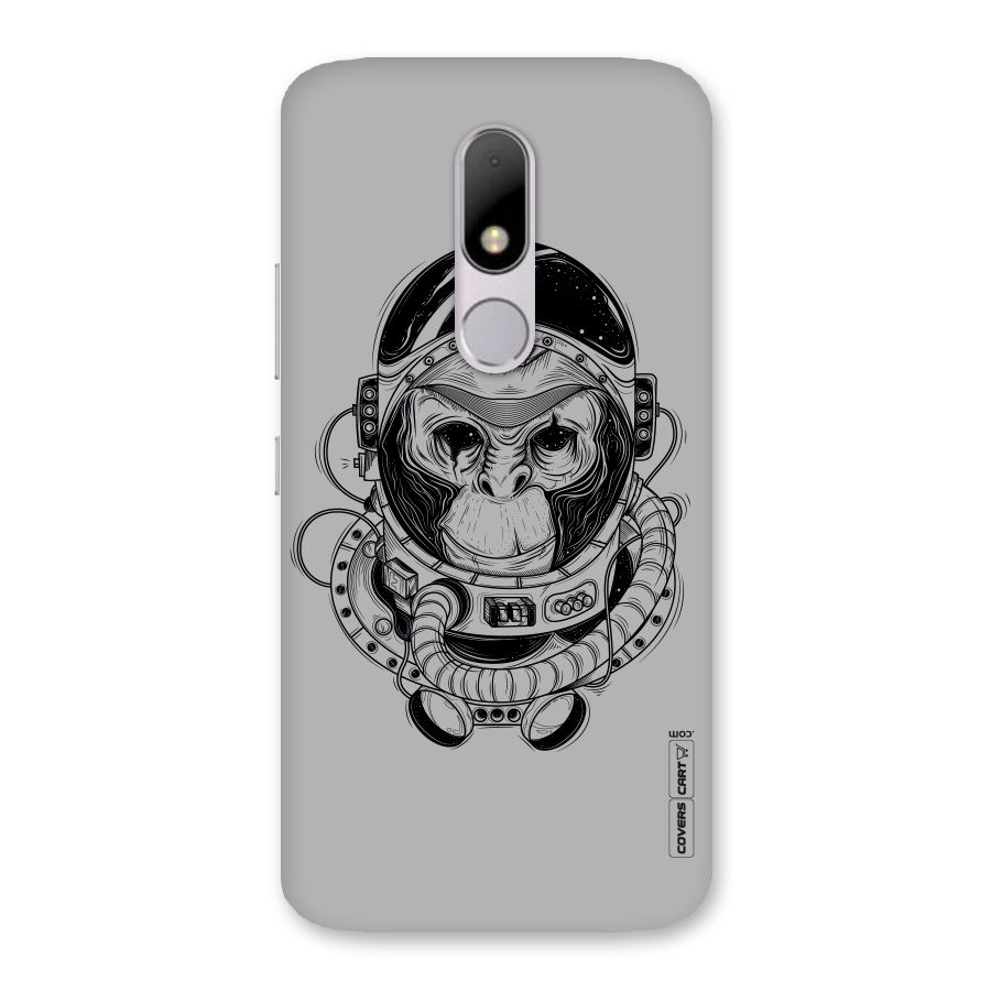 Chimpanzee Astronaut Back Case for Moto M