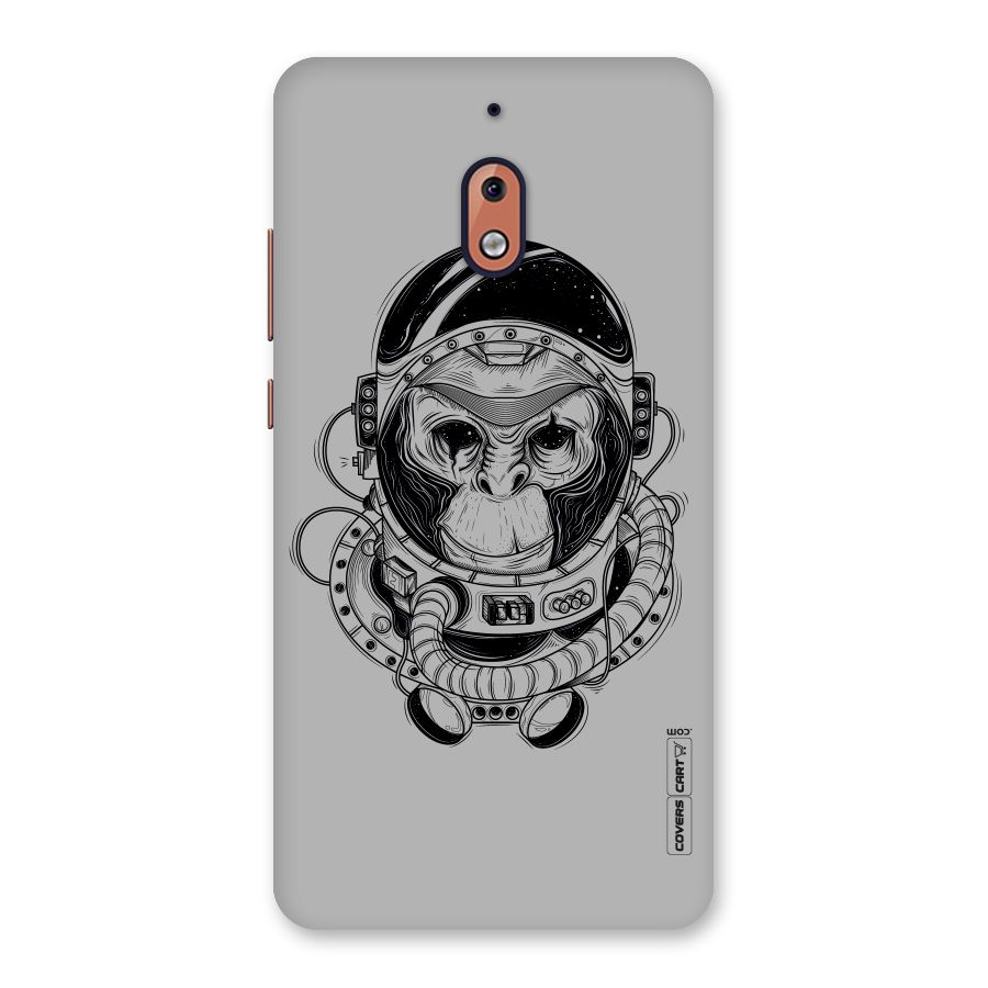 Chimpanzee Astronaut Back Case for Nokia 2.1
