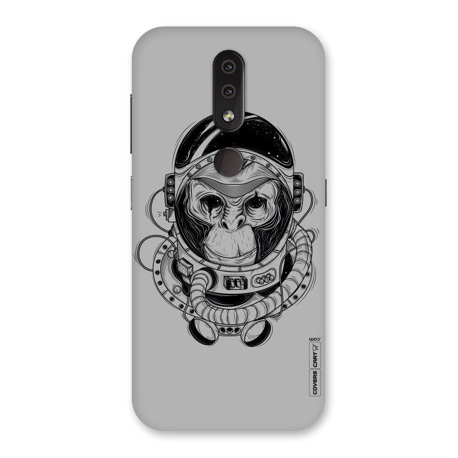 Chimpanzee Astronaut Back Case for Nokia 4.2