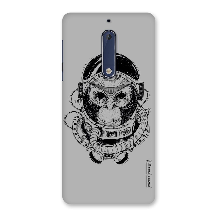Chimpanzee Astronaut Back Case for Nokia 5