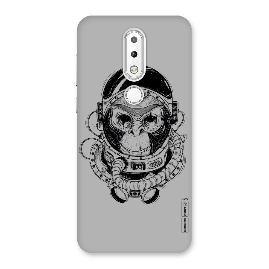 Chimpanzee Astronaut Back Case for Nokia 6.1 Plus