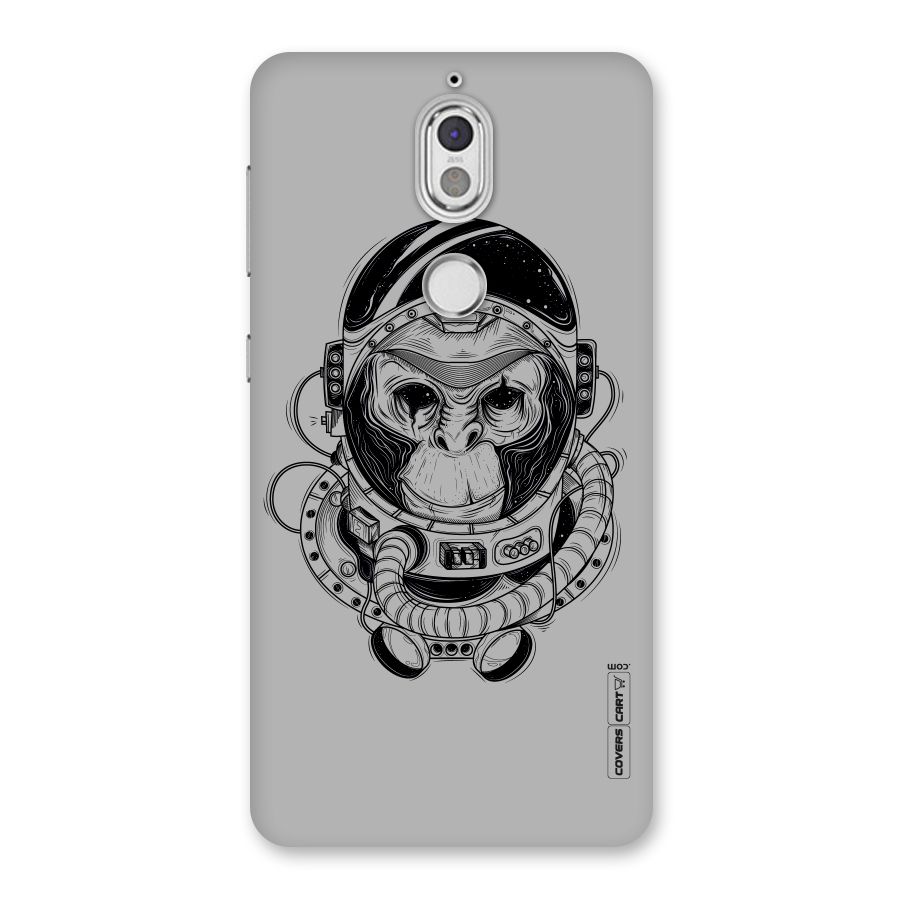 Chimpanzee Astronaut Back Case for Nokia 7