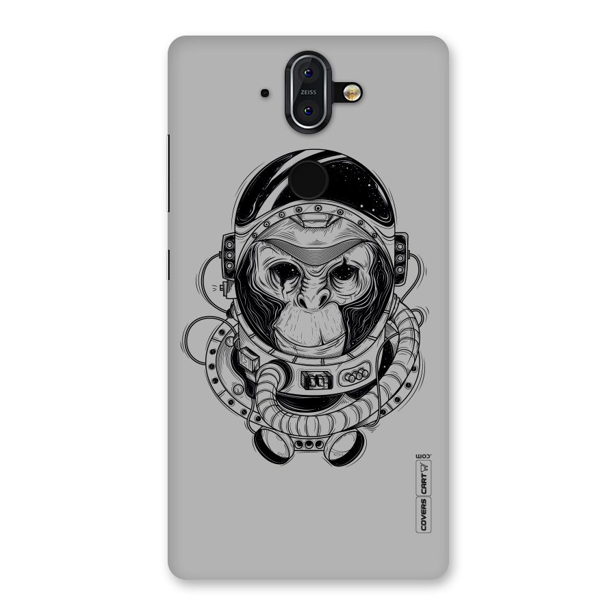 Chimpanzee Astronaut Back Case for Nokia 8 Sirocco