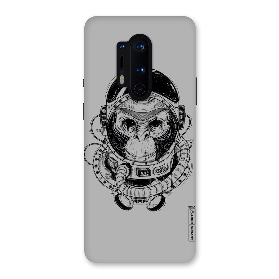 Chimpanzee Astronaut Back Case for OnePlus 8 Pro
