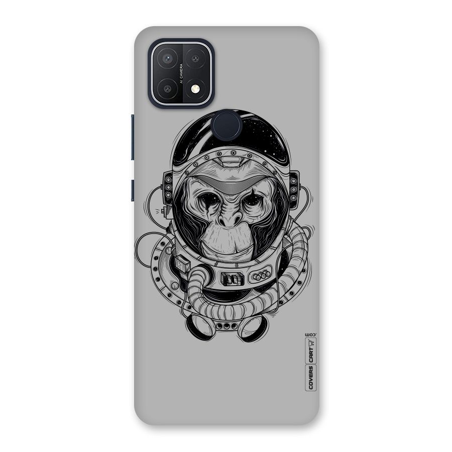 Chimpanzee Astronaut Back Case for Oppo A15