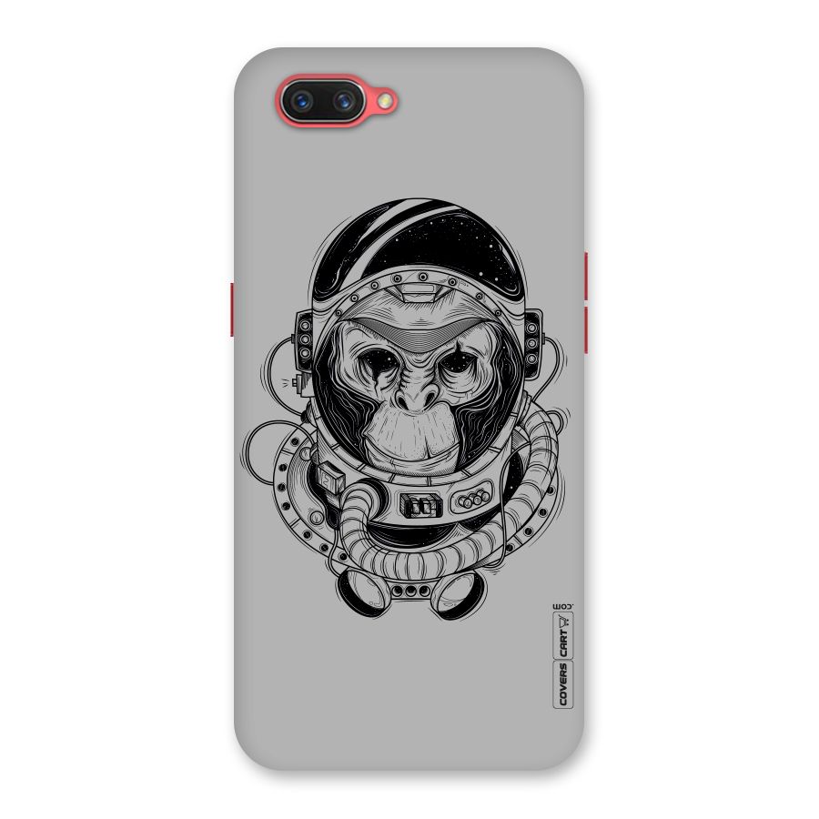 Chimpanzee Astronaut Back Case for Oppo A3s