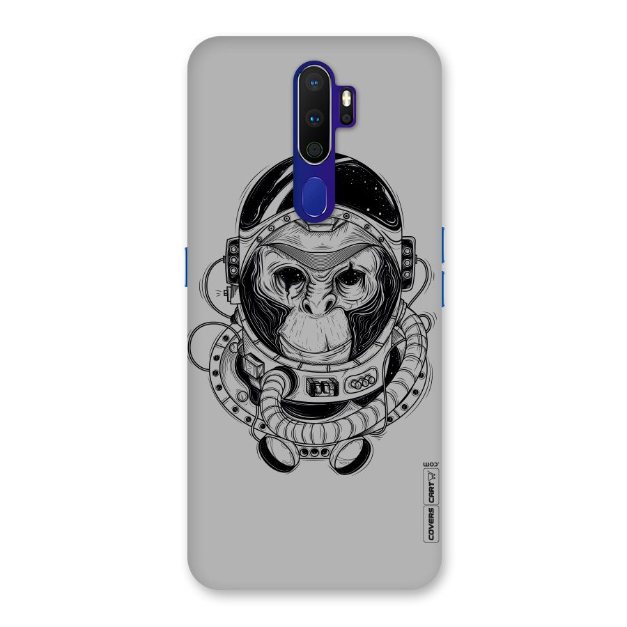 Chimpanzee Astronaut Back Case for Oppo A9 (2020)