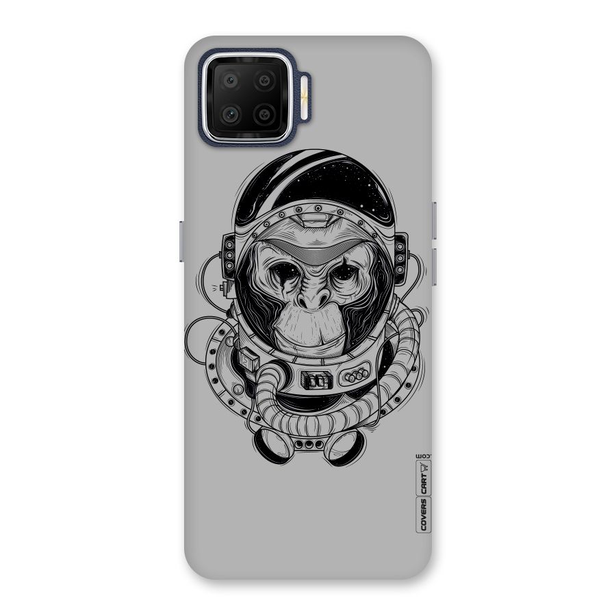 Chimpanzee Astronaut Back Case for Oppo F17