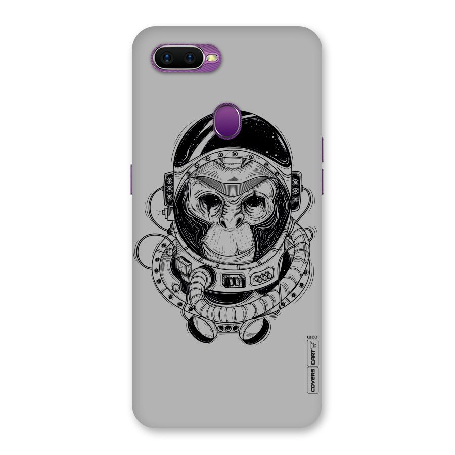Chimpanzee Astronaut Back Case for Oppo F9