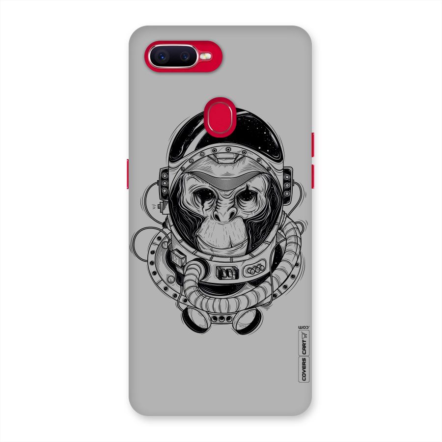 Chimpanzee Astronaut Back Case for Oppo F9 Pro
