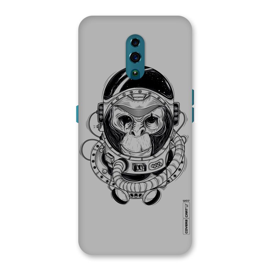 Chimpanzee Astronaut Back Case for Oppo Reno