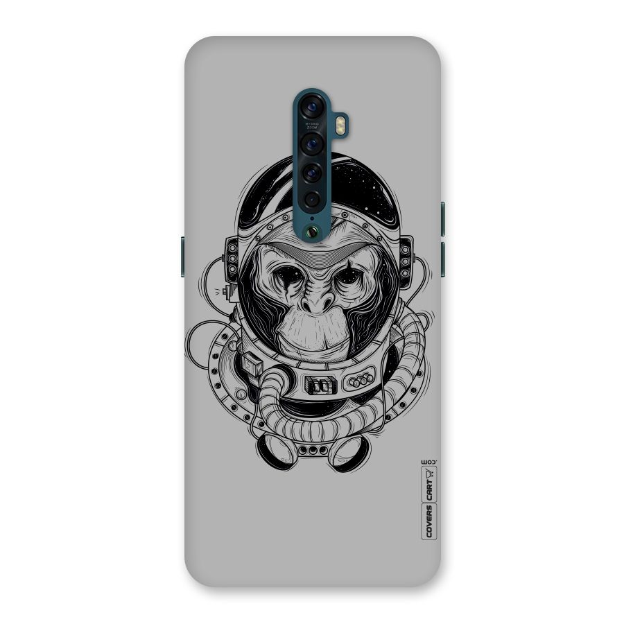 Chimpanzee Astronaut Back Case for Oppo Reno2