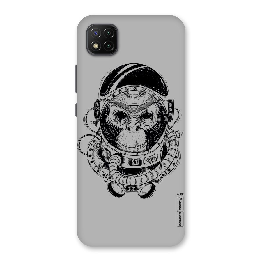 Chimpanzee Astronaut Back Case for Poco C3