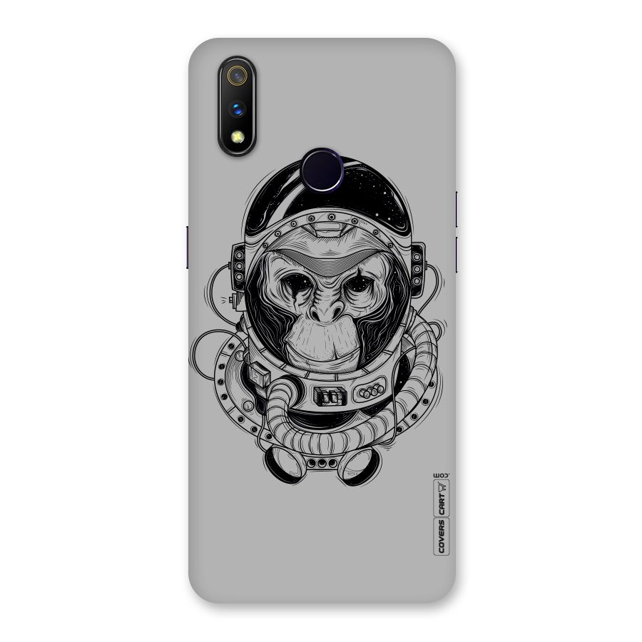 Chimpanzee Astronaut Back Case for Realme 3 Pro