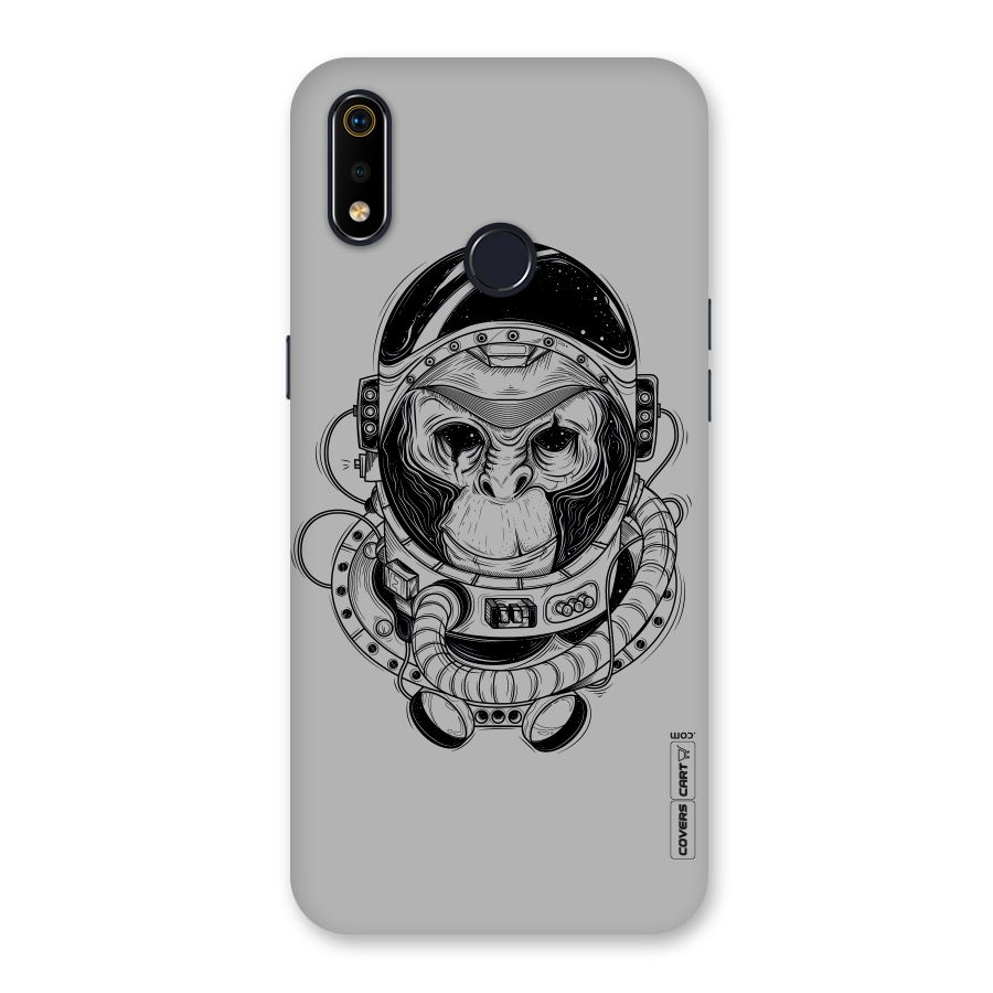 Chimpanzee Astronaut Back Case for Realme 3i