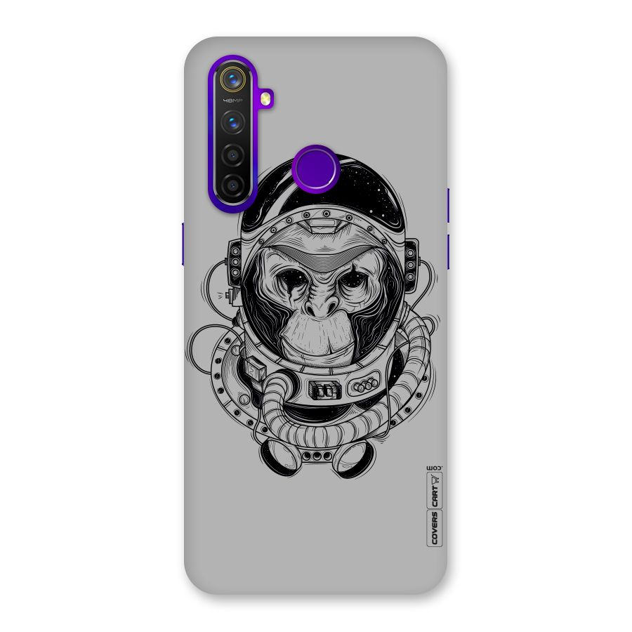 Chimpanzee Astronaut Back Case for Realme 5 Pro