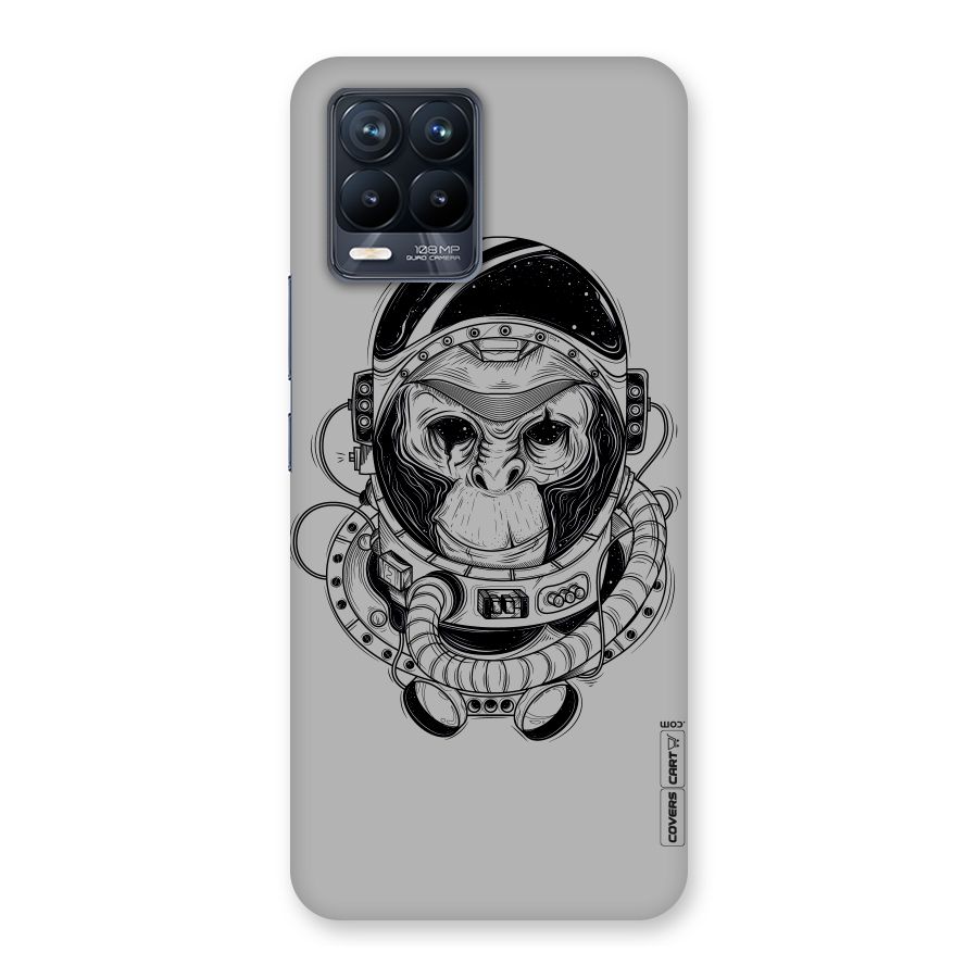 Chimpanzee Astronaut Back Case for Realme 8 Pro