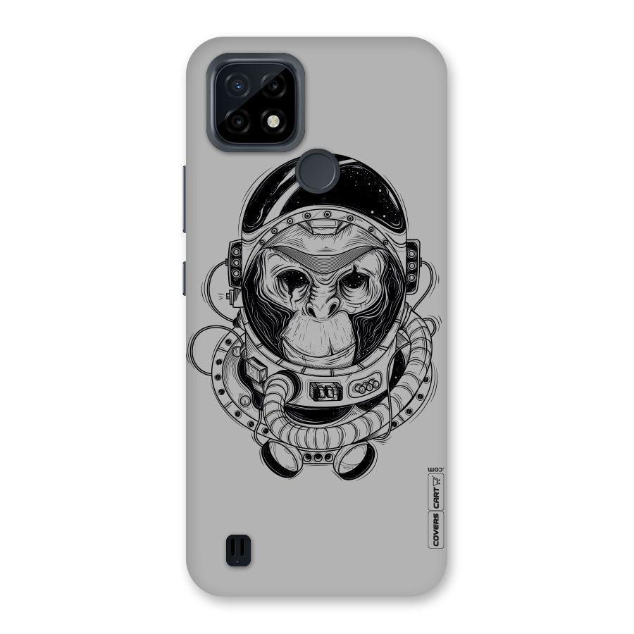 Chimpanzee Astronaut Back Case for Realme C21