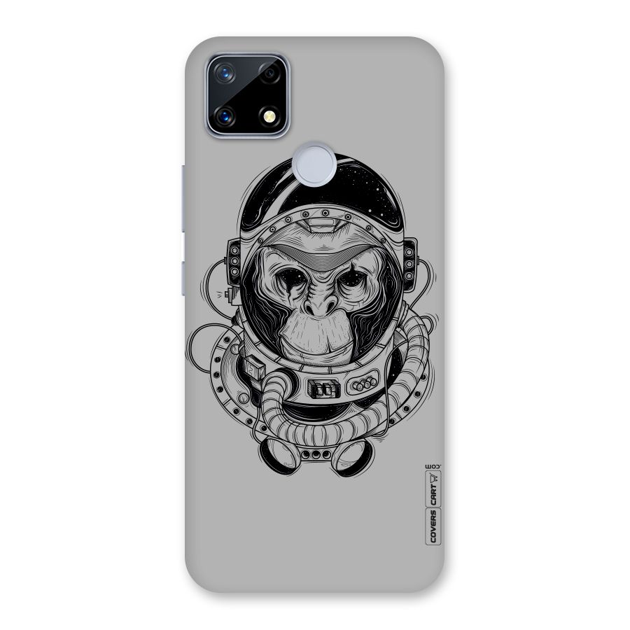 Chimpanzee Astronaut Back Case for Realme Narzo 20