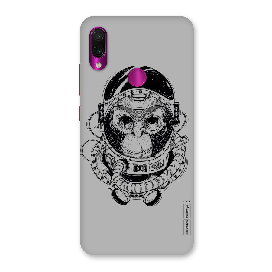 Chimpanzee Astronaut Back Case for Redmi Note 7 Pro