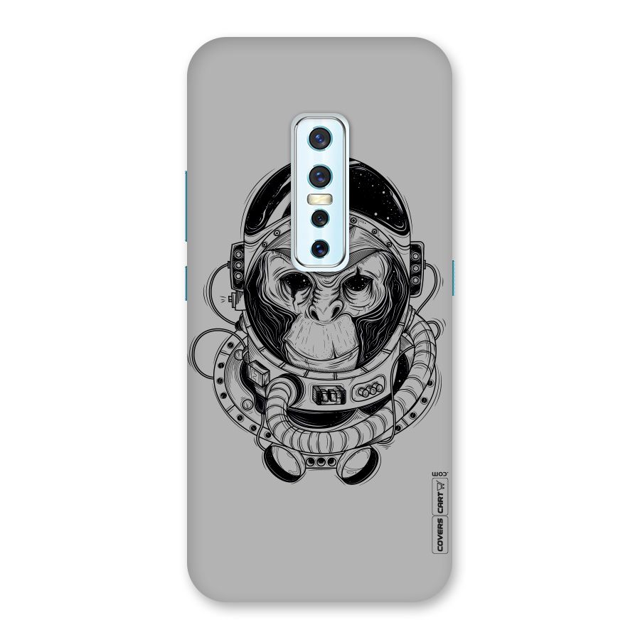 Chimpanzee Astronaut Back Case for Vivo V17 Pro