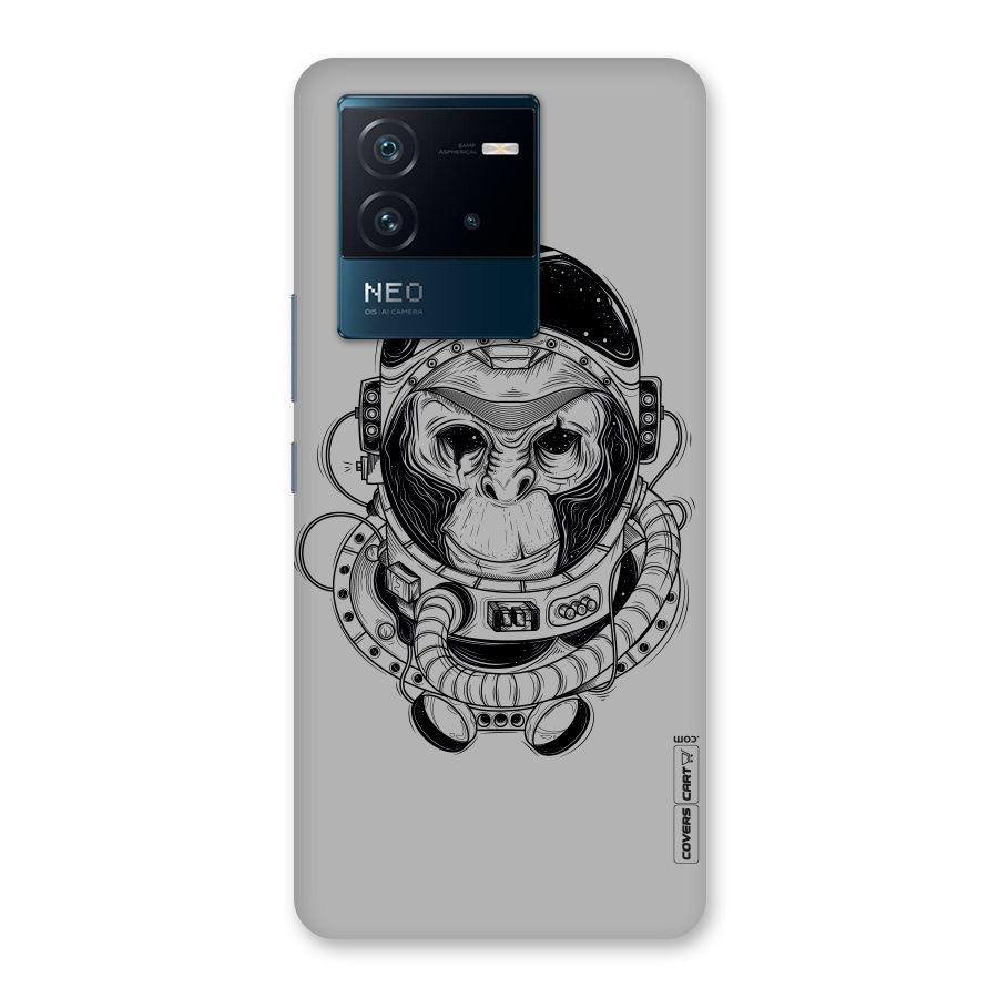 Chimpanzee Astronaut Back Case for Vivo iQOO Neo 6 5G