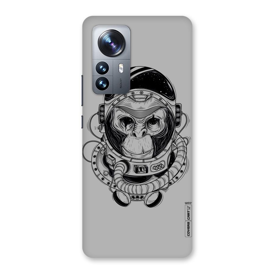 Chimpanzee Astronaut Back Case for Xiaomi 12 Pro