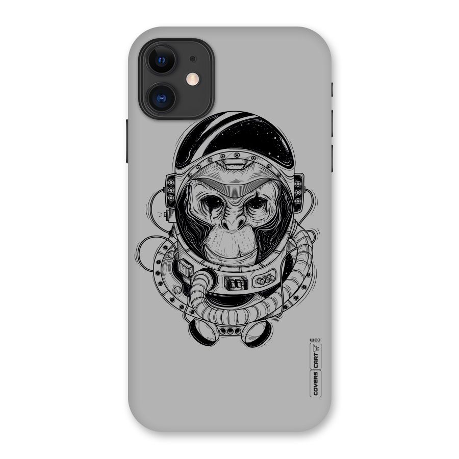 Chimpanzee Astronaut Back Case for iPhone 11