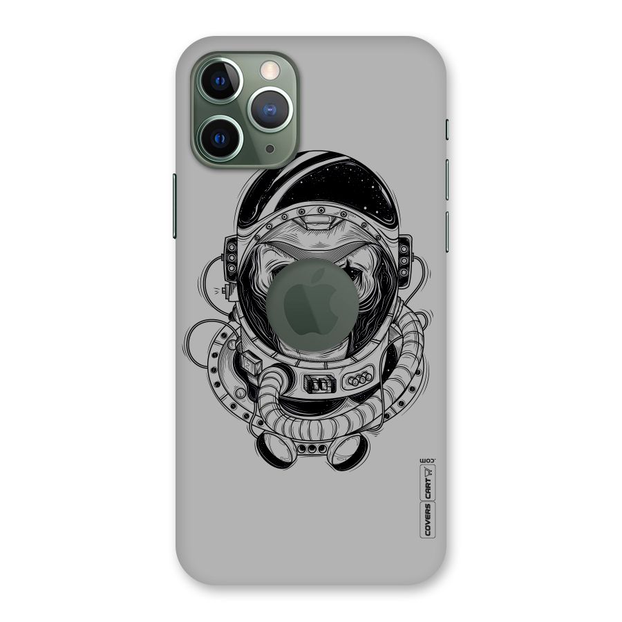 Chimpanzee Astronaut Back Case for iPhone 11 Pro Logo  Cut